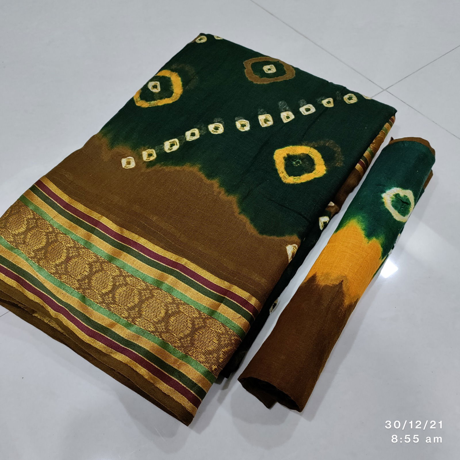 KGM Bandhani Printed Designer Non Catalog Sarees